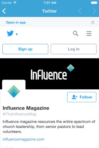 Influence Resources screenshot 4