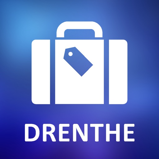 Drenthe, Netherlands Detailed Offline Map icon