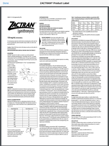 Zactran Cost Calculator for iPad screenshot 3