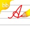 Icon Cursive Writing Capital letters Free : Kids learn to write uppercase alphabets and shapes