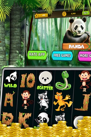 Wild Panda Slots - Jackpot Slot Machine Vegas Style screenshot 2