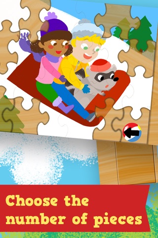 Kids Season Puzzles: Animated Spring, Summer, Fall and Winter Wooden Jigsaw Puzzle Games for Toddler and Preschool Boys and Girls - Education Edition screenshot 2