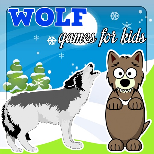 wolf games for kids free - Jigsaw puzzles and Sounds