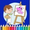 Painting & Coloring Book make your time better, it is very funny for your children and improvement for Creativity & life skills