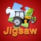Cartoon Jigsaw Puzzle Box for Tractor Tom