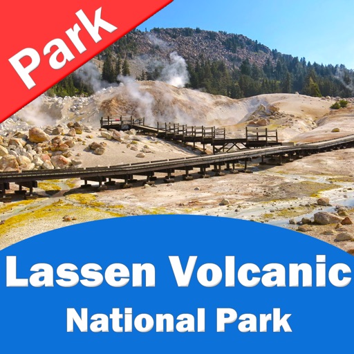 Lassen Volcanic National Park – GPS Offline Park Map Navigator