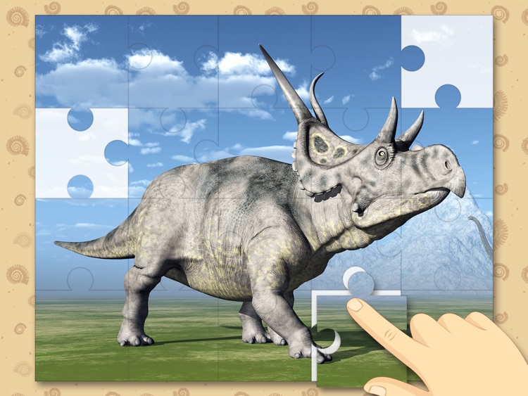 Dinosaurs Prehistoric Animals Jigsaw Puzzles : free logic game for toddlers, preschool kids, little boys and girls