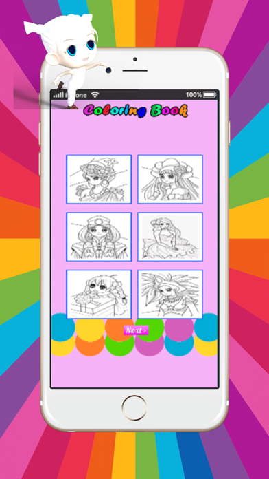 How to cancel & delete Fairy Princess Coloring Book Album For Kids from iphone & ipad 2