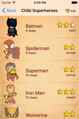 Draw Tiny Superheroes screenshot 2