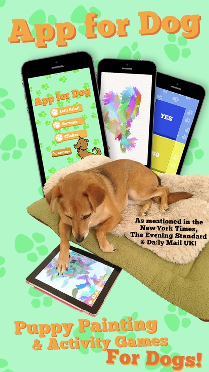 App for Dog FREE - Puppy Painting, Button and Clicker Training Activity Games for Dogs