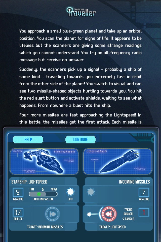 Fighting Fantasy: Starship Traveller screenshot 3