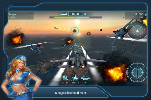Battle of Warplanes: Air War - náhled
