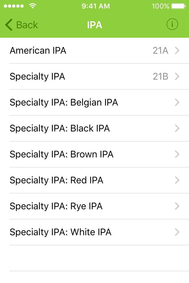 Beer Styles screenshot 2