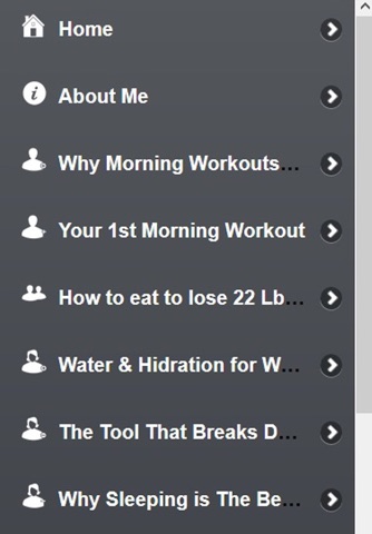 Morning Fat Melter - Your Daily Diet & Workout Plan screenshot 2