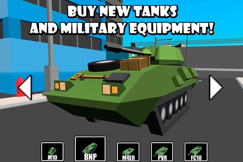Iron Tank Battle Wars 3D screenshot 4