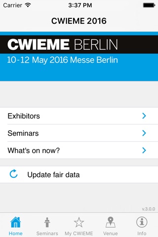 CWIEME Berlin 2016 – Official CWIEME Mobile Guide screenshot 2