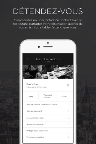 sneat: réservez les meilleurs restaurants de Paris screenshot 3