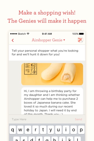 Airshopper - Global shopping without language or logistics barriers screenshot 3