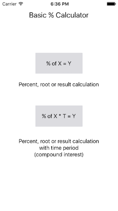 How to cancel & delete Basic Percent Calculator from iphone & ipad 1