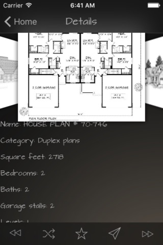 Duplex House Plans Info screenshot 4