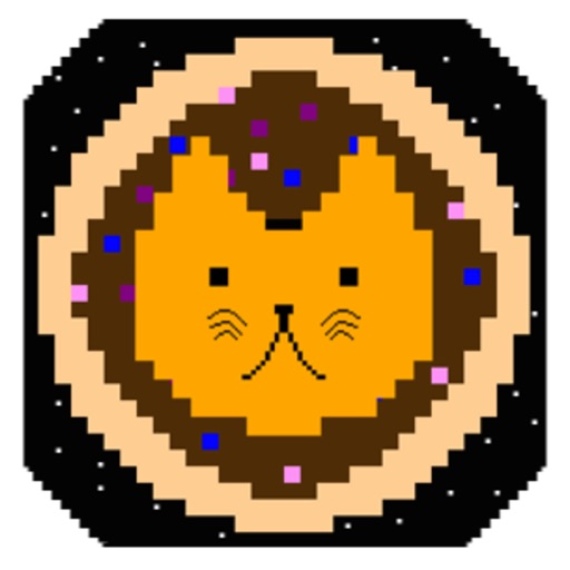 Cats On Donuts IN SPACE Icon