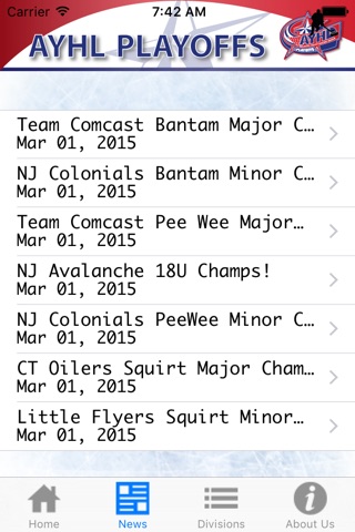 AYHL Playoffs screenshot 2