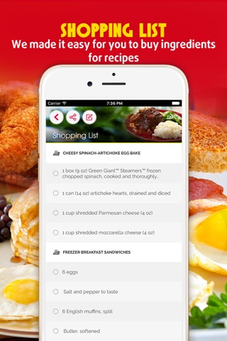 Easy Breakfast Pro ~ The Best Breakfast & Brunch Recipes screenshot 3