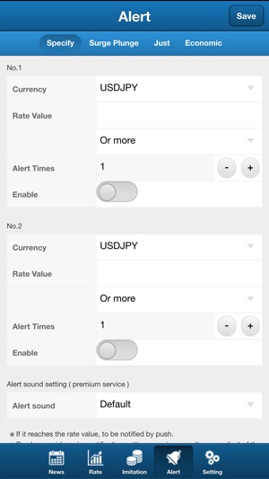 FXAlert - RateNotification(圖4)-速報App