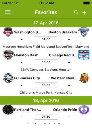 Soccer Pro-Live Scores-NWSL-US screenshot 3