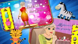 Game screenshot Grandma's Party Makeover Salon - Make the Granny look young & cute for Grandpa mod apk