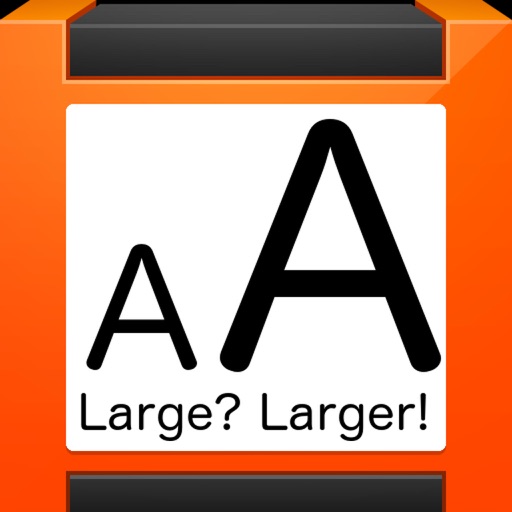 Larger Fonts for Pebble icon