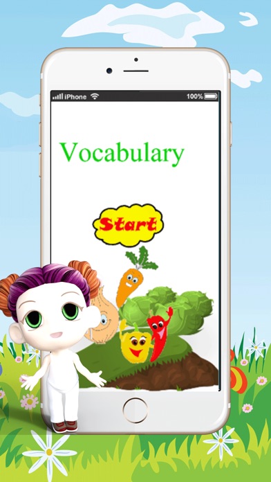 Learn English Vocabulary Vegetable:Learning Education Games For Kids Beginner 1.0 IOS -
