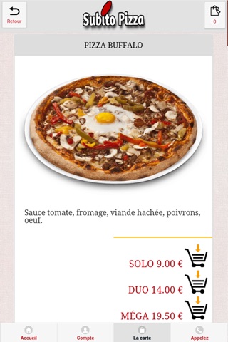 Subito Pizza Valenton screenshot 4