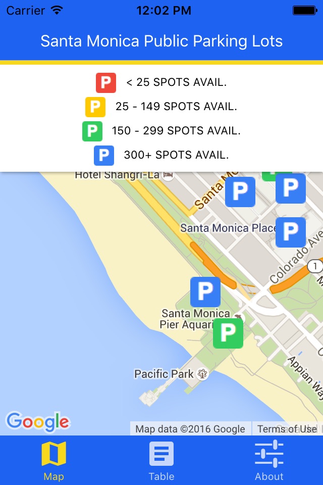 Santa Monica Parking: Public Garage and Lot Status screenshot 2