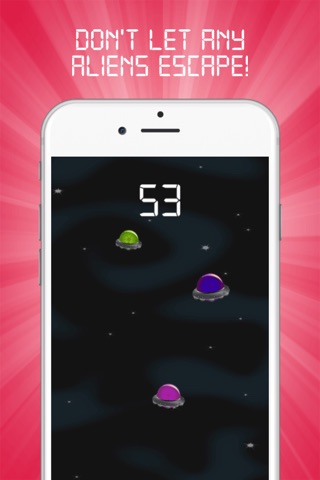 Bye Bye UFO - "Test Your Reactions" - How Fast Can You Tap & Catch Aliens? screenshot 2