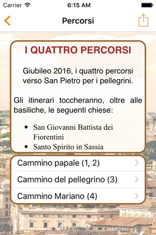 ilGiubileo in tasca - Informazioni sul Giubileo Straordinario 2015/2016 screenshot 4