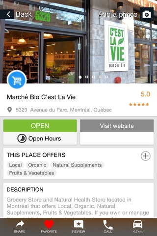 RealFood - Find Healthy Places screenshot 4