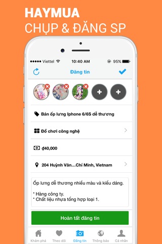 HayMua - Mua Bán Gần Nhà : chia sẻ cho zalo tốt & free chat messenger screenshot 2