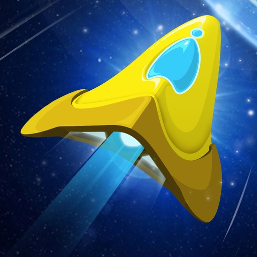 Galaxy Adventure : flight spaceship and avoid the dots iOS App