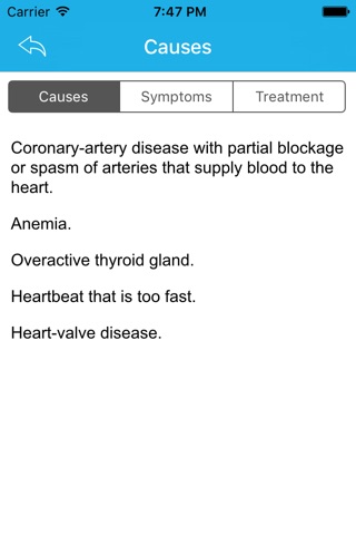 Heart Care & Diseases screenshot 4