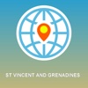 St Vincent and Grenadines Map - Offline Map, POI, GPS, Directions