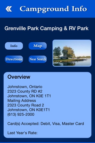 Ontario Campgrounds and RV Parks screenshot 3