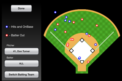 Fixed It! Baseball ScoreBook - Lite screenshot 3