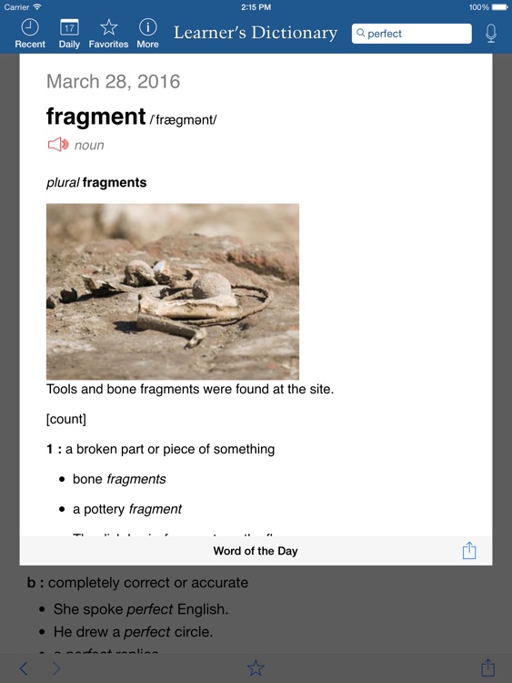 Learner's Dictionary - English HD screenshot-4