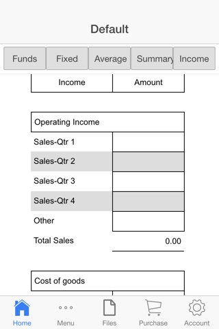 Company Budget screenshot 4