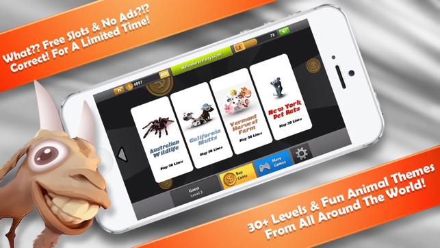 Animal Selfie Casino Slots FREE - Selfie