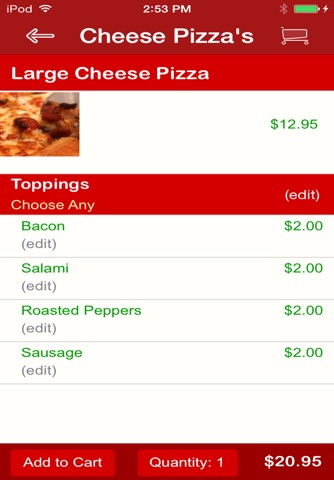 Michelina's Pizza screenshot 3