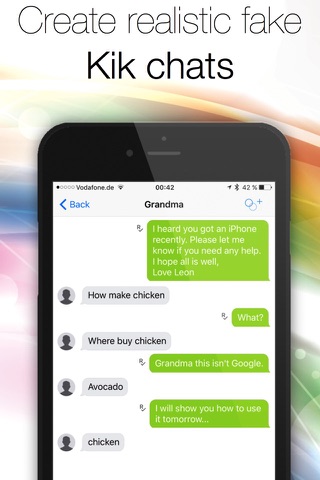 Prank for Kik - Create fake text messages to trick your friends and family screenshot 4