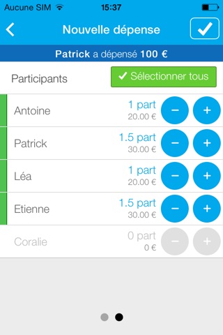 Debal, comptes entre amis ! screenshot 4