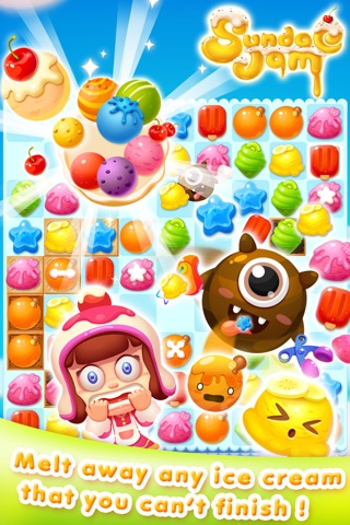 Icecream Sundae Jam - FREE Match 3 Puzzle & Arcade Gameのおすすめ画像4